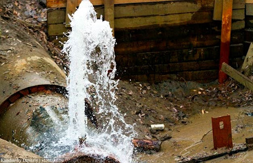 Отключение воды 12 февраля из-за аварии на водопроводе