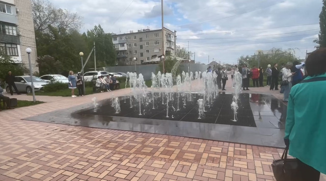 1 мая в Михайловке торжественно открыли сезон фонтанов