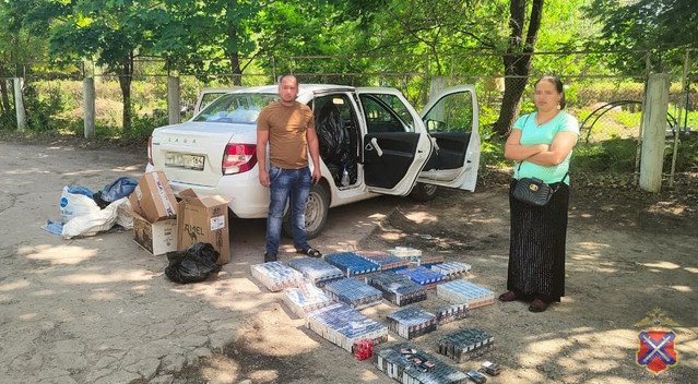 Задержание за незаконный оборот табака в Михайловке