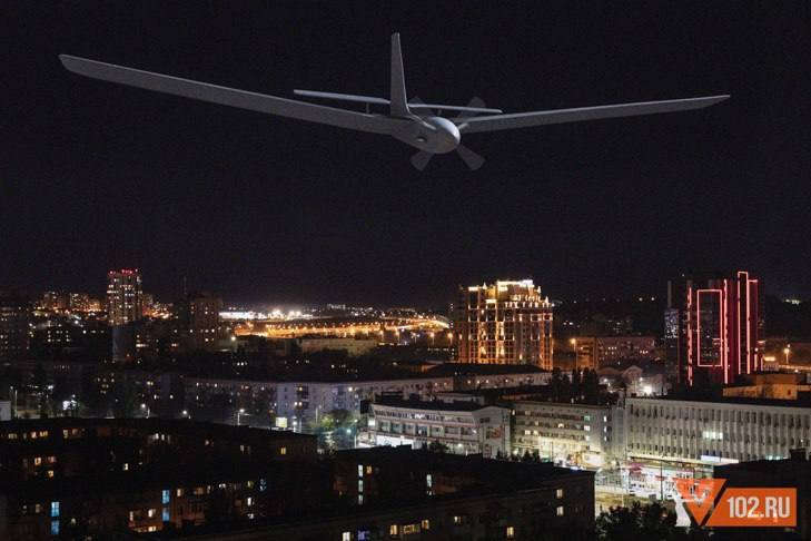 В Михайловке зафиксировали пролёт БПЛА: жителей предупредили об опасности