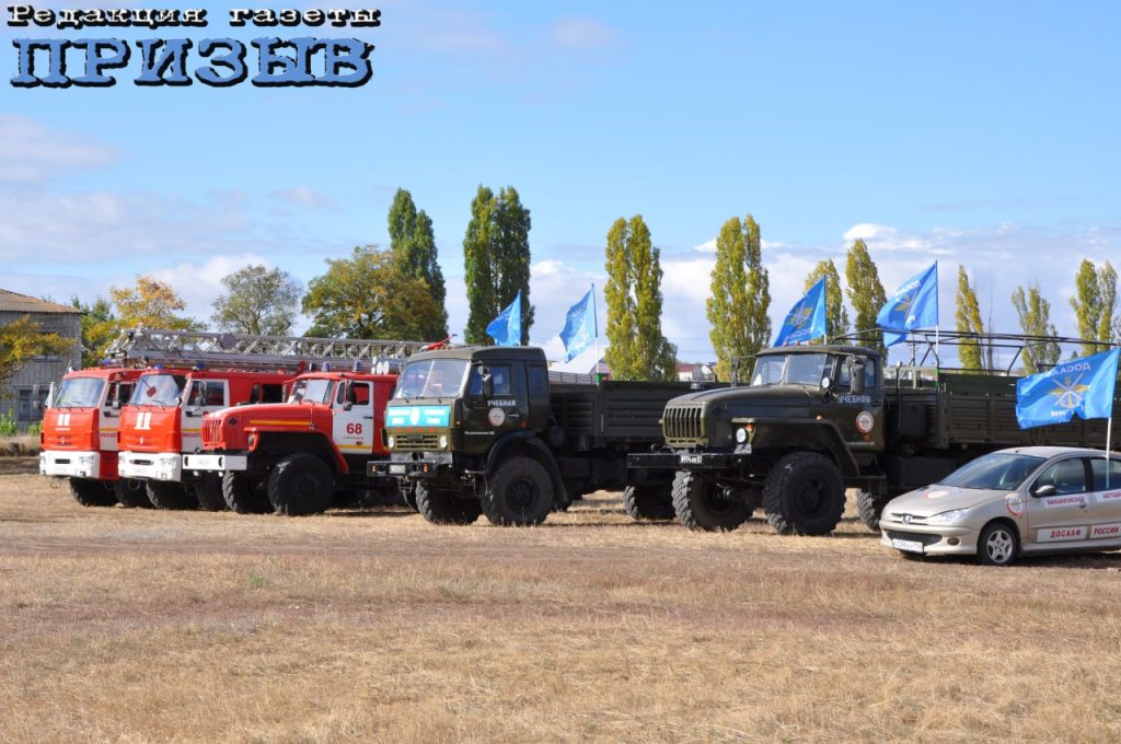 В Волгоградской области проходит конкурс на звание лучшего водителя пожарной службы