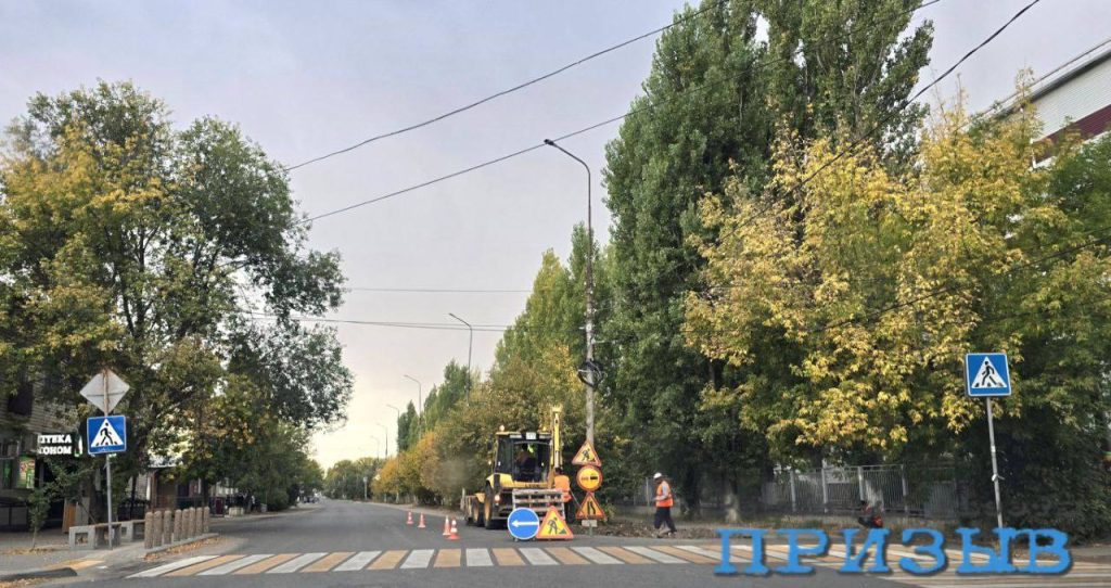 В Михайловке начались работы по благоустройству улиц