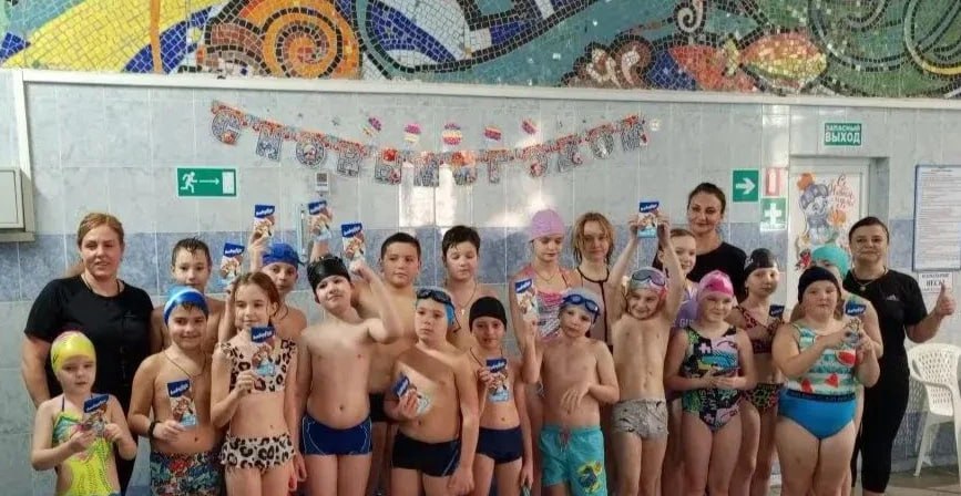 Юные пловцы Михайловки показали мастерство на «Зимних забавах»