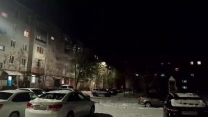 На улице Обороны в Михайловке появилось новое световое оформление