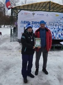 Лыжники станицы Арчединской завоевали пять медалей на массовой гонке в Михайловке