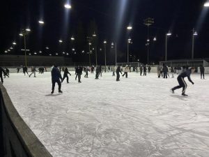 В Волгоградской области открыта крупнейшая ледовая площадка с бесплатным входом