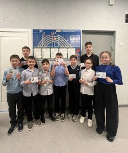 Ученики девятой школы Михайловки получили знаки отличия ГТО