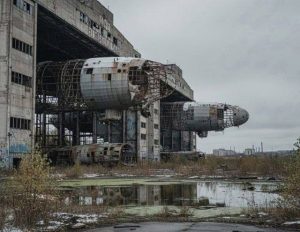 Заброшенные дирижабли под Волгоградом: осенний магнит для любителей атмосферных фото