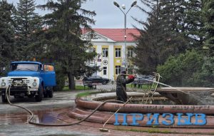 Весеннее пробуждение старейшего фонтана Михайловки