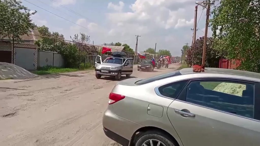 Автопробег в Староселье: 81-я годовщина Великой Победы объединила жителей